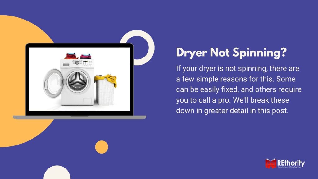 Content image for Dryer Not Spinning? Simple Checks Before Calling a Technician