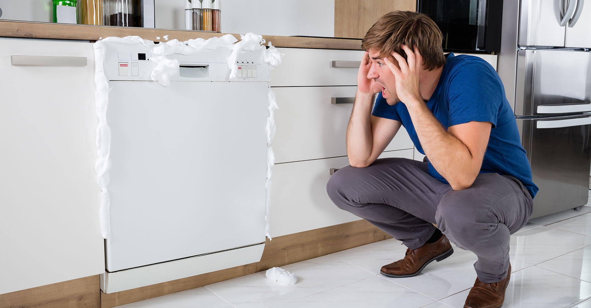 Featured image for Dishwasher Not Draining Properly and Leaving Standing Water