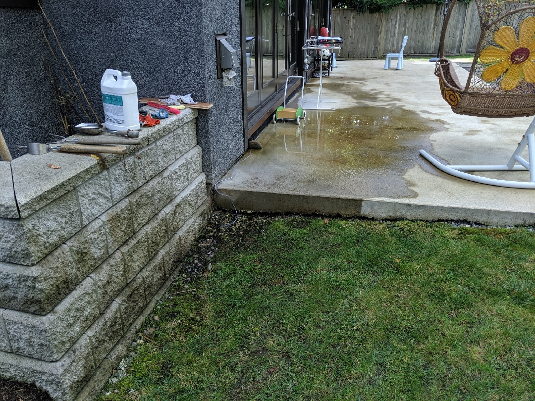 Featured image for Water Pooling Near the Slab? How to Improve Exterior Drainage